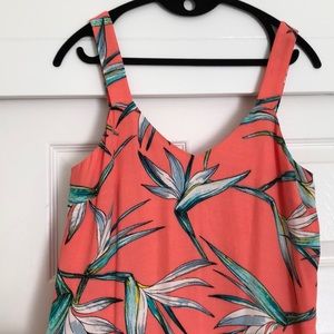 Hawaiian birds of paradise summer dress